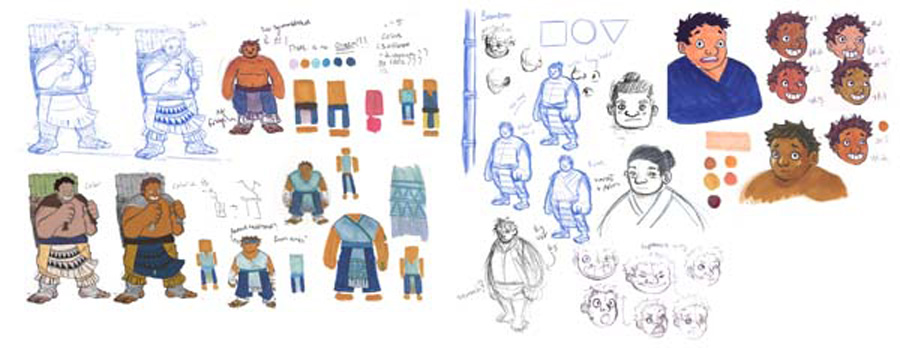 TTS Character Development | The Walt Disney Family Museum