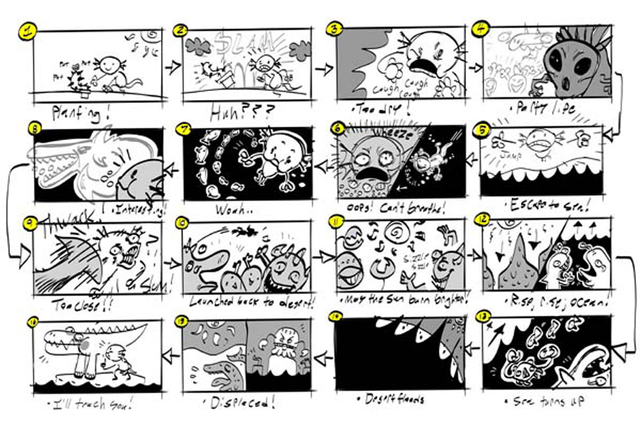 Let's Compose Together Storyboards | The Walt Disney Family Museum