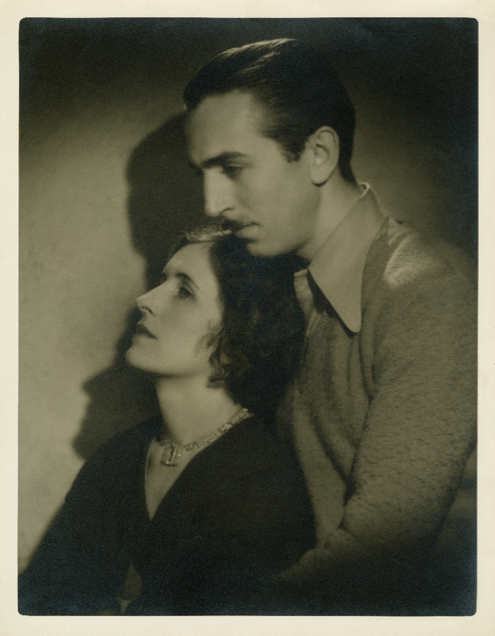 Walt and Lillian, c. 1930s.<BR>Courtesy Walt Disney Family Foundation, ©Disney.