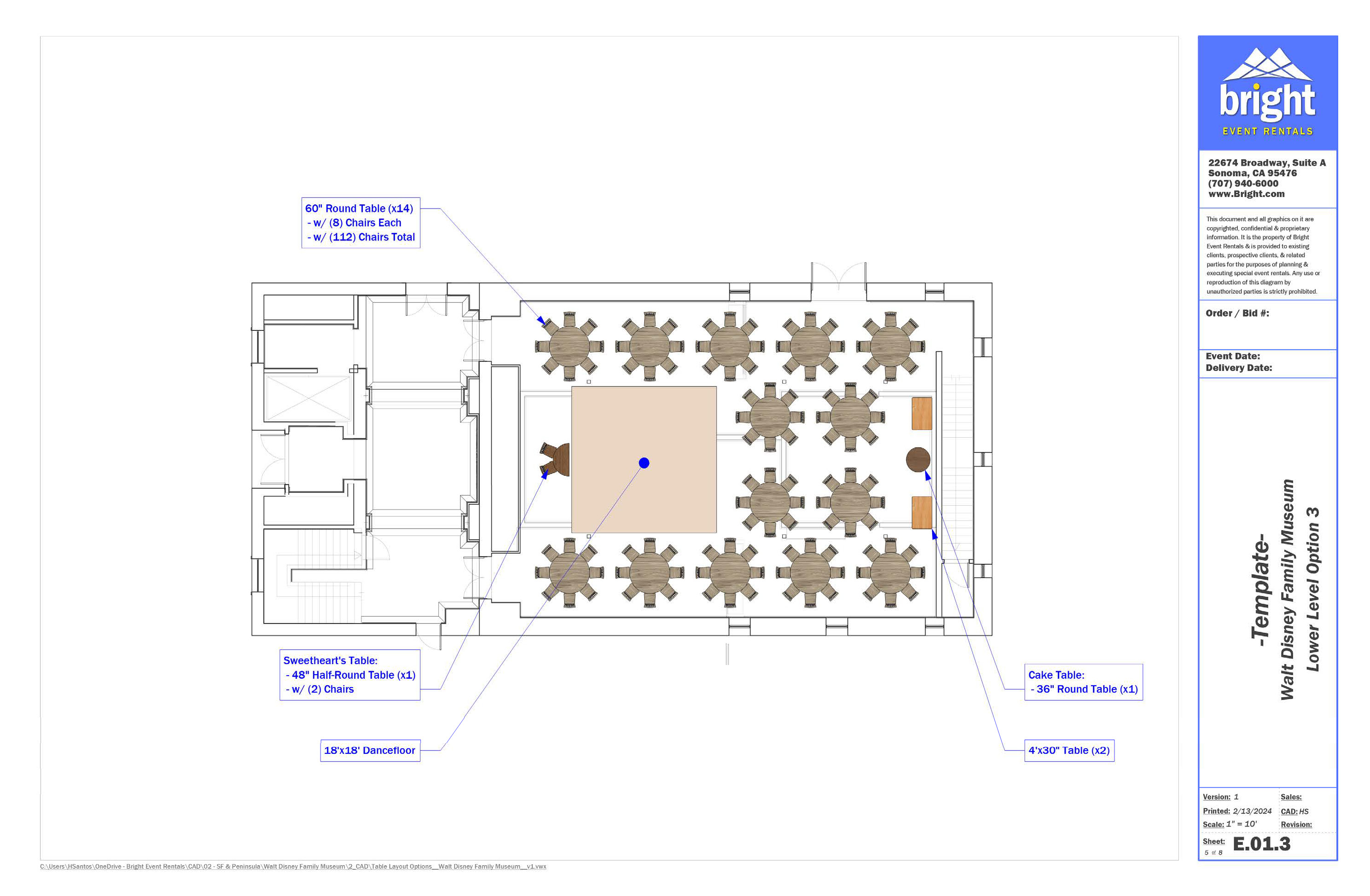 DDM Event Hall Main Floor