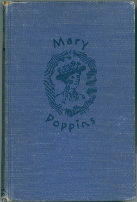 Walt's personal copy of <I>Mary Poppins</I>,<br>autographed by P.L. Travers.