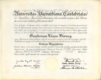 Walt's Honorary Degrees