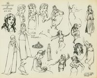 Artifactual: The Goddess of Spring Character Model Sheet Artifactual: The Goddess of Spring Character Model Sheet