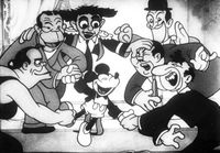 Look Closer: "Mickey’s Gala Premiere" Animation Drawings