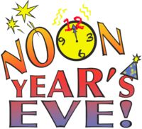 Noon Year's Eve Celebration!