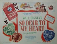 Behind the Scenes: So Dear To My Heart Behind the Scenes: So Dear To My Heart